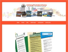 Tablet Screenshot of lintangpustakautama.com